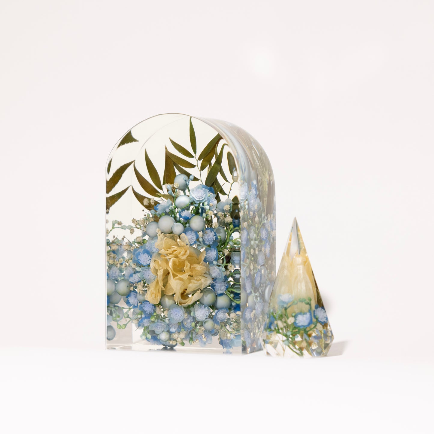 Arch - Resin Floral Block